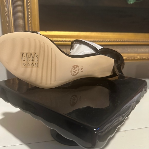 Michael Kors Black Patent Leather Heels - Picture 5 of 5
